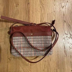 Plaid purse